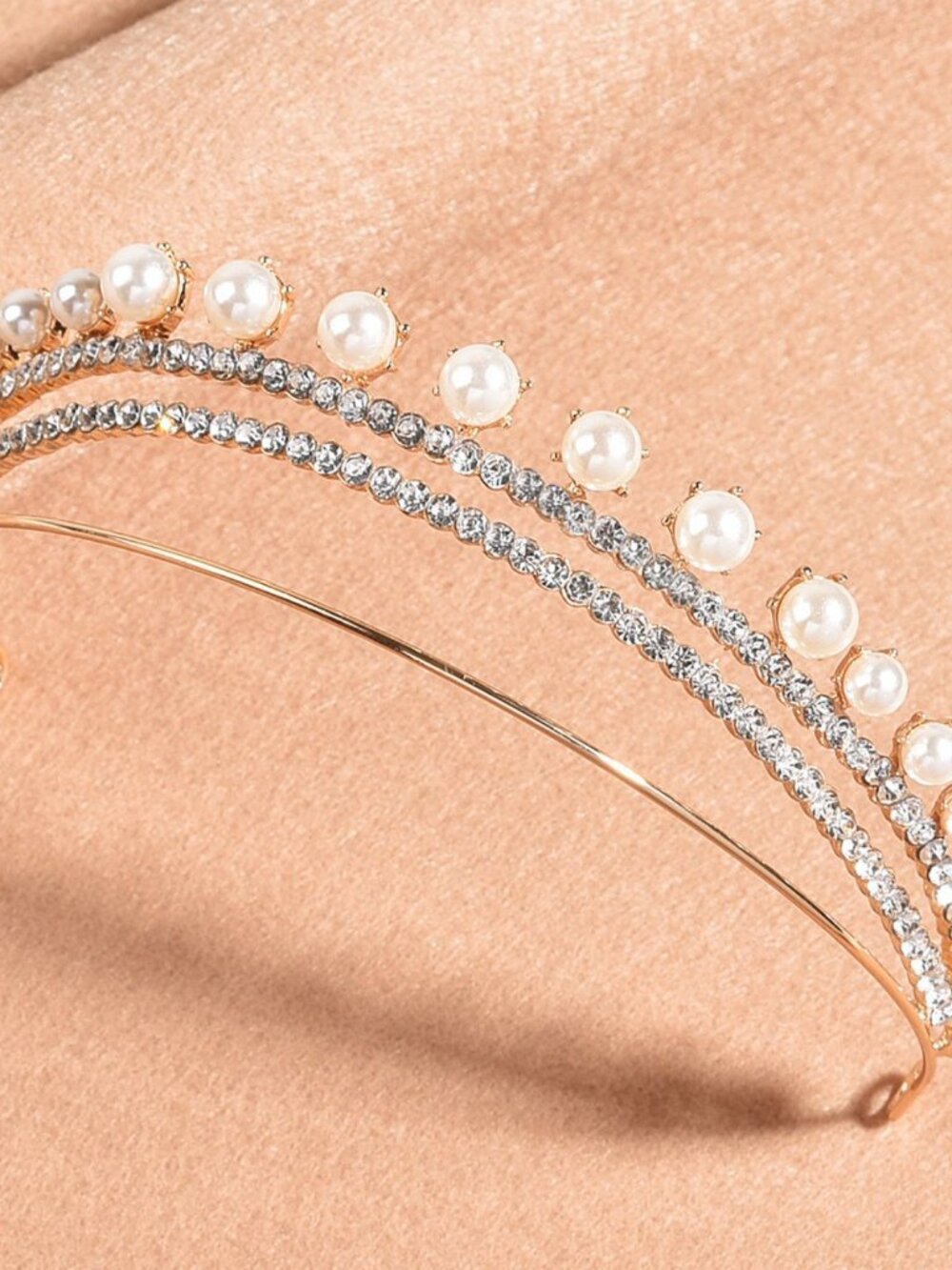 Party Princess Crown Hair Accessories Bride Rhinestone Christmas Decorations Hea